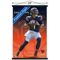 thumbnail image 3 of NFL Chicago Bears - Justin Fields 21 Wall Poster with Wooden Magnetic Frame, 22.375" x 34", 3 of 3