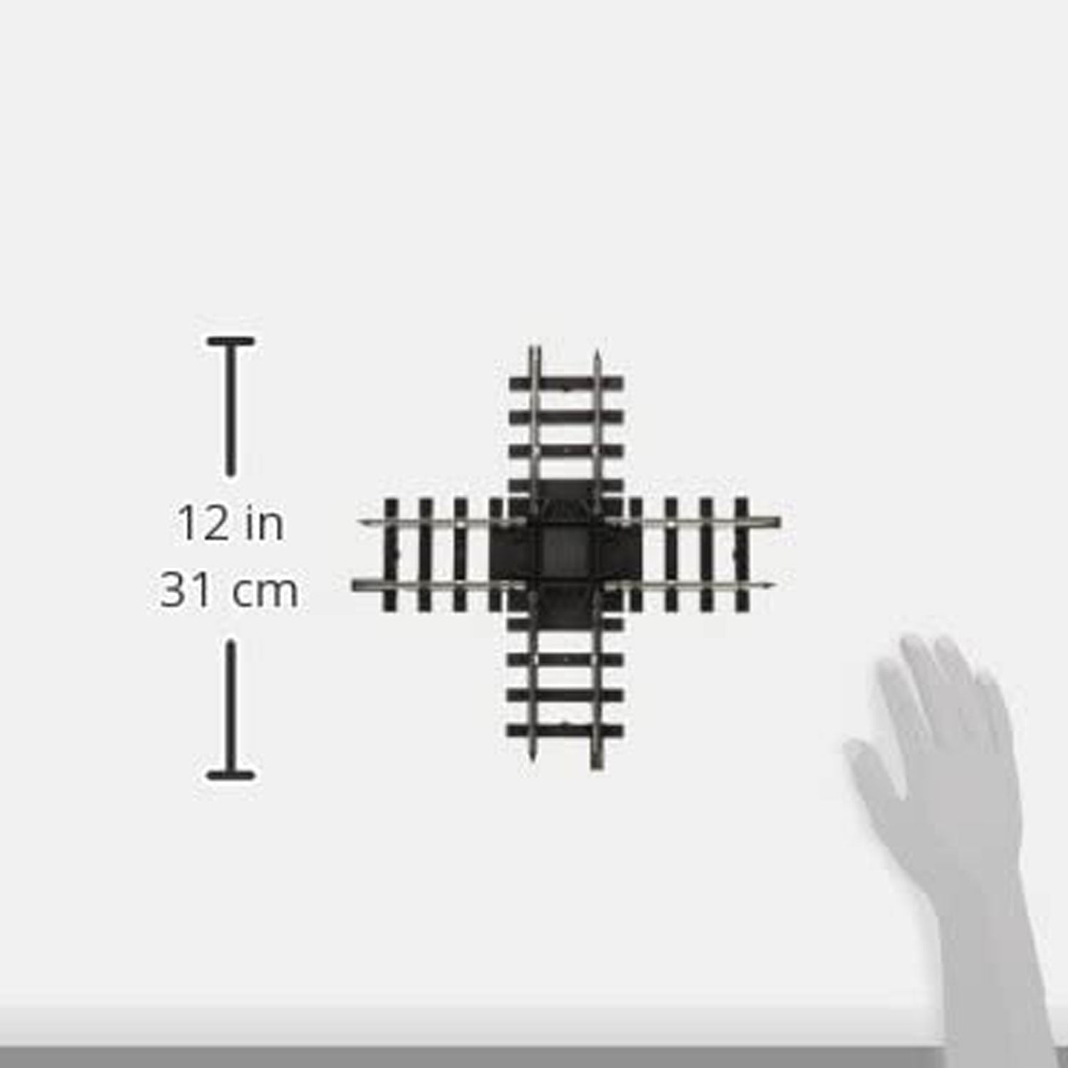 Bachmann Trains Large G Scale 90 Degree Crossing Steel Railroad Track