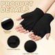 thumbnail image 4 of 3 Pares de Guantes Protectores Finos para Piel de Ancianos, Guantes sin Dedos, Protectores contra la Abrasión para Hematomas L, 4 of 6