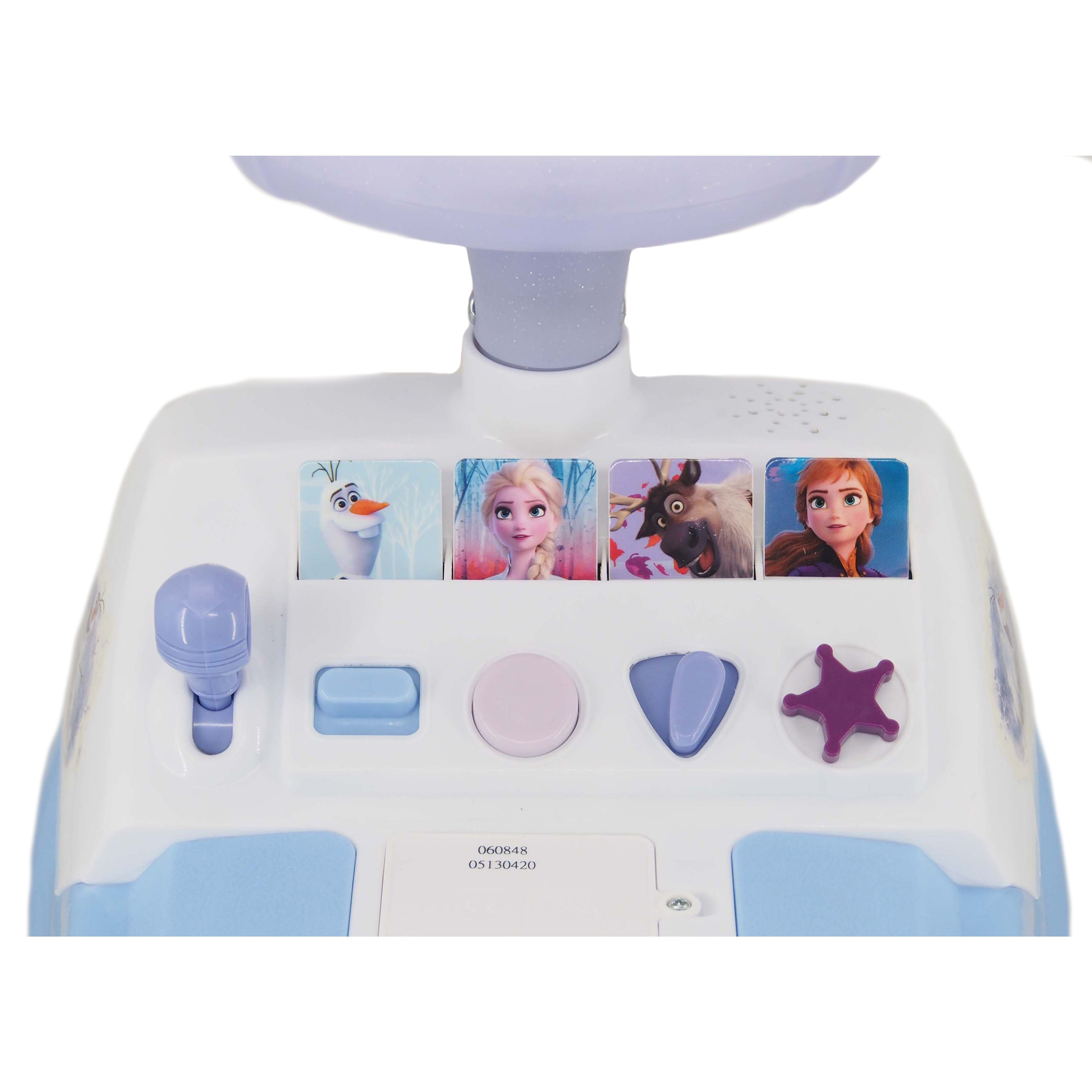 Kiddieland Toys Limited - Disney Frozen Lights n' Sounds Snow Globe Ride-on