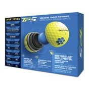 TaylorMade TP5 Yellow Golf Balls 12BP