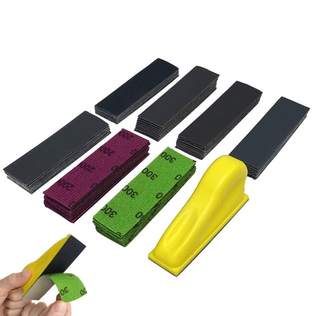 Kit de lijadora AutKerige MicroDetail Sander, 70 unidades