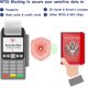thumbnail image 5 of (Rojo) con soporte para pasaporte con insignia de metal 3D, billetera de viaje para pasaporte de cuero blindado, accesorios para titulares de identificación de viaje para mujeres y hombres, 5 of 5
