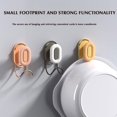 thumbnail image 4 of BNNG Wall Mounted Adhesive Hooks Utility Wall Hooks Key Hooks for Wall Decorative Key Holder Rack Self Adhesive Wall Hooks for Towels, Hats, Shower, Kitchen, Living Room, Office, 4 of 4