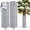2 Pcs Grey, variant on 2 Pack Winter Tree Trunk Protector Wrap, Breathable Plant Guard for Frost Protection, Reusable Tree Bark Cover for Cold Weather