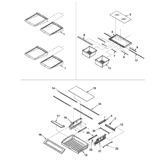 Whirlpool WP67006185 Frame - OEM Part