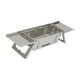 thumbnail image 5 of Parrilla de carbón Parrilla de barbacoa Parrillas de leña ajustables portátiles Parrilla plegable Mesa Barbacoa Parrilla de carbón para playa Camping 42x21cm, 5 of 7