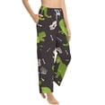 thumbnail image 2 of Fotbe Dinosaur Skeleton Women's Pajama Pants,Sleepwear Pants,Pj Bottoms Drawstring And Pockets-X-Large, 2 of 9