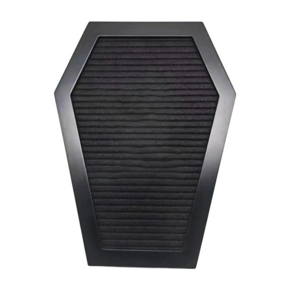 FashionCha Coffin Letter Board Bistro Gifts Office Witchy Halloween Decor Sturdy Spooky black