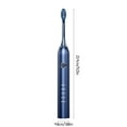thumbnail image 3 of ZFYXGS Electric Toothbrush for Adults, 8 Brush Heads and 5 Modes, Blue, 3 of 6
