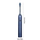 thumbnail image 3 of Cepillo de dientes eléctrico para adultos | 8 cabezales de cepillo de repuesto | 5 modos de limpieza | 42000 VPM | USB recargable | Batería de larga duración | Resistente al agua IP65 | Cerdas, 3 of 8