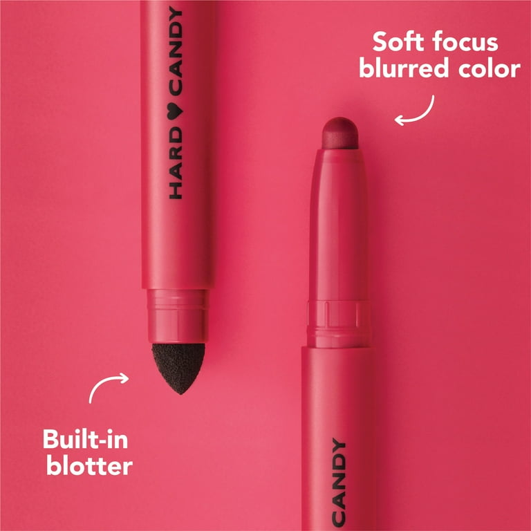 Hard Candy Lip Blur Lipstick Smitten, Nude Lip Color, Soft Matte