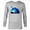 Athletic Heather, variant on Avatar Pandora A World Like No Other Na’vi Shadow at Night - Long Sleeve T-Shirt for Men - Customized-White