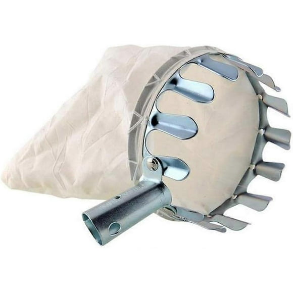 Harvesters Fruit Pickers Metal Fruit Pickers Apple Pickers Fruit Picker Harvesters Fruit pickers with protective caps | 160 mm | Cotton Pouch