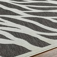 thumbnail image 6 of Hauteloom Astra Living Room, Bedroom Patio Outdoor Area Rug - Contemporary - Off White, Black - 7'10" x 10', 6 of 9