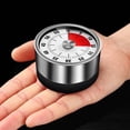 thumbnail image 4 of 60MIN Countdown Mechanical Magnetic Timer Timer, Quiet Counting, Dual Magnets, Battery Power For School Classroom Teaching, Kids Reading, Kitchen Cooking, Office, 4 of 9