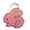 Pink, variant on BE-TOOL Portable Rabbit Handbag Hook Desk Hooks Table Hanger for Purse Bag Home Office Gifts