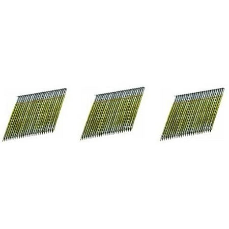 

BOSTITCH S16D131-FH 28 Degree 3-1/2-Inch by .131-Inch Wire Weld Framing Nails 2 000 per Box 3-Pack