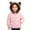Pink, variant on uvwlwu Reversible Hooded Jacket For Girls Warm Winter Coat With Bear Ears Soft Double Thickened Outerwear For Kids Toddler Youth(Blue,2-3 Years)
