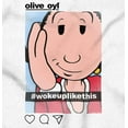 thumbnail image 2 of Olive Oyl Hashtag Woke Up Like This Bodysuit Jumper Girls Infant Baby Brisco Brands 18M, 2 of 6