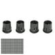 thumbnail image 2 of 200 UNIDS 8mm LED Portalamparas De Plástico Bombilla Socket Indicador Clip Titular de Montaje Negro, 2 of 8