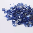 thumbnail image 4 of Empava 10 lbs. 1/4-in Midnight Blue Reflective Tempered Fire Glass for Gas Fire Pit, 4 of 6
