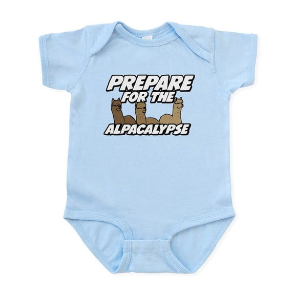 CafePress - Prepare For The Alpacalypse Baby Light Bodysuit - Baby Light Bodysuit, Size Newborn - 24 Months