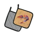 thumbnail image 2 of Carolines Treasures 8465PTHD Shrimp Pair of Pot Holders 7.5HX7.5W multicolor, 2 of 2