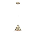 thumbnail image 3 of 616-1PH-BAB-M10-BK-Innovations Lighting-Briarcliff - 1 Light Cord Hung Mini Pendant In Modern Style-9.25 Inches Tall and 10 Inches Wide-Black Antique, 3 of 5