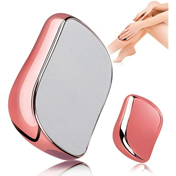 Crystal Hair Eraser for Women and Men,Hair Remover Painless Exfoliation,Magic Hair Eraser for Arms Leg,Portable mild hair remover, Reusable &Washable