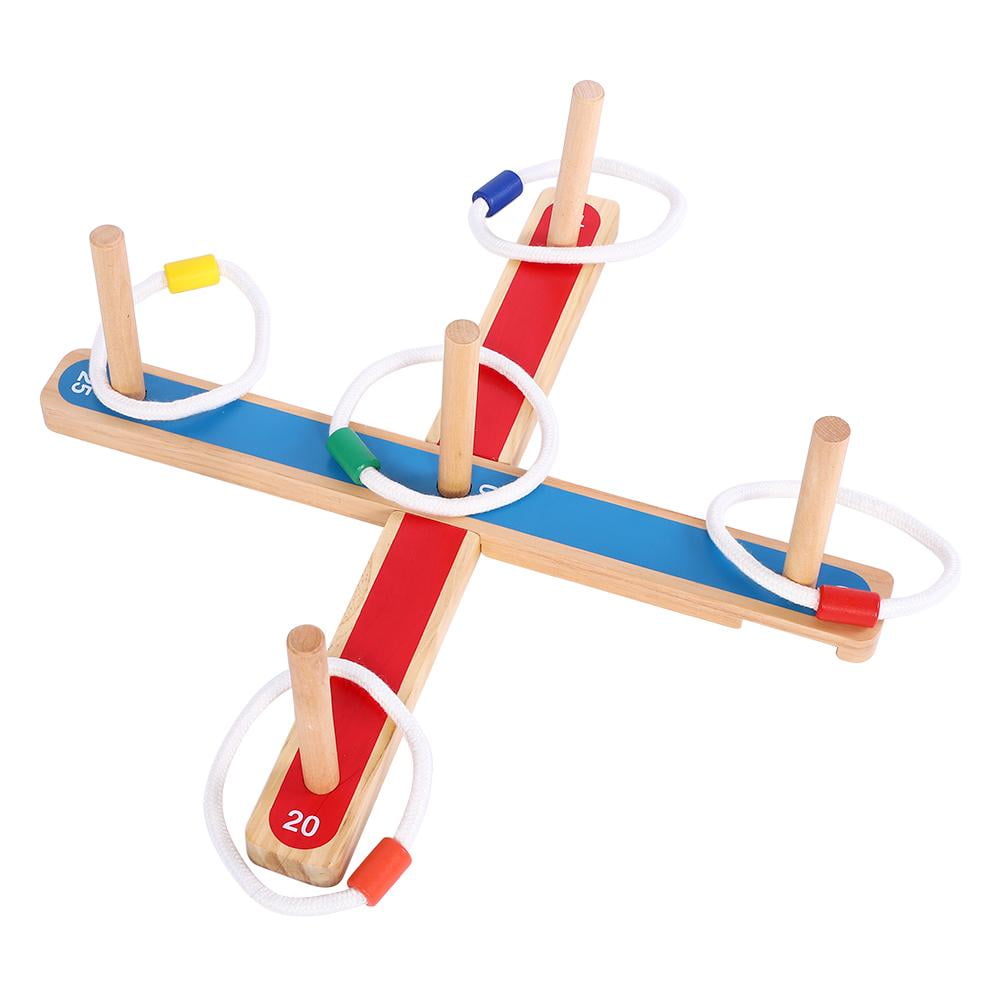 Kritne Ring Toss Hoopla Game Set Ferrule Throwing Game Party Game for