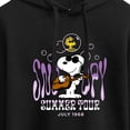 thumbnail image 3 of Peanuts - Snoopy Summer Tour - Juniors Cropped Pullover Hoodie, 3 of 6