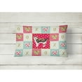 thumbnail image 2 of Carolines Treasures CK5594PW1216 Cymric 2 Cat Love Canvas Fabric Decorative Pillow, Red, 12H x16W, multicolor, 2 of 3