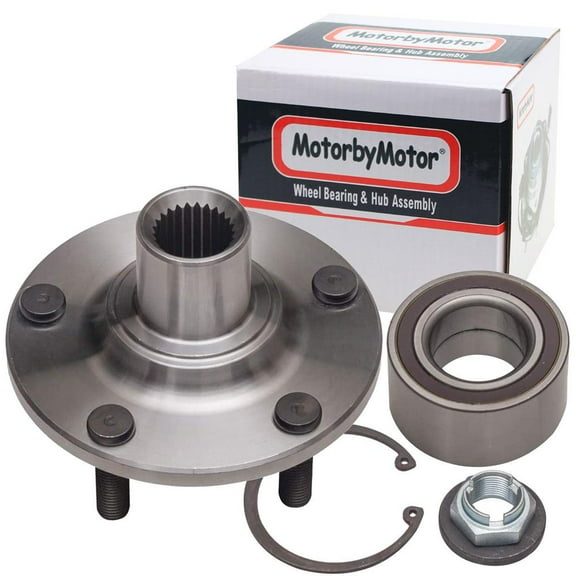 MotorbyMotor 518519 Front Wheel Bearing & Hub Assembly fit for 2010-2013 Ford Transit Connect Wheel Hub w/5 Lugs