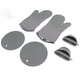 thumbnail image 3 of Juego de Guantes para Horno Nikou Resistentes al Calor Antideslizantes Color Gris, 3 of 15