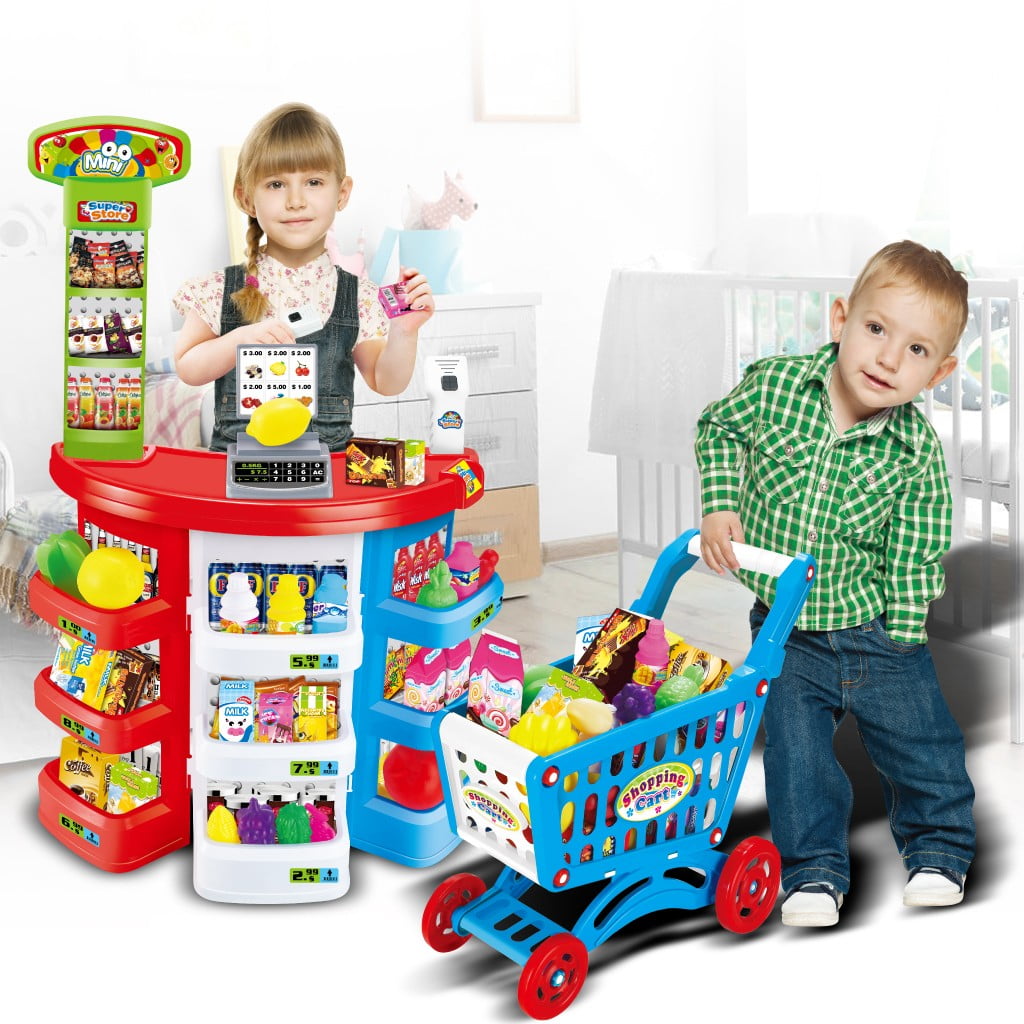 walmart kids shopping cart