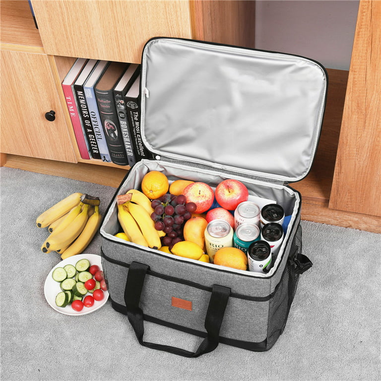 New Insulated Cooler Bag Portable Thermal Picnic Lunch Storage Box