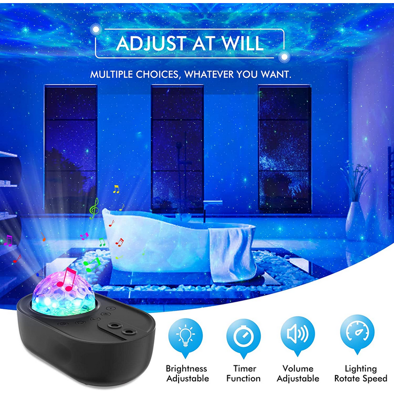 LED Starry Sky Projector Astronaut, Galaxy Night Light With Timer/Remote Control/Bluetooth Speaker, Star Projector Children, Star Light Projector For
