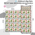 thumbnail image 5 of White Christmas Gnome Pattern Toddler Nap Mats for Kids Preschool,50"x20" Sleeping Mat Bag or Kids,Toddler Sleeping Bag,Toddler Nap Mat or Daycare, 5 of 6