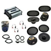 Harmony Chevrolet Silverado 1500 14-18 HA-R69 6x9" Speaker, HA-65 6.5 & 800W Amp