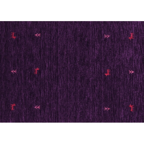 Ahgly Company Indoor Rectangle Persian Pink Traditional Area Rugs, 8' x 12'