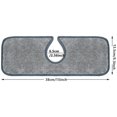 thumbnail image 2 of Alfombrilla absorbente para grifo de cocina, protector contra salpicaduras para fregadero de cocina, alfombrilla absorbente envolvente para grifo, almohadillas de secado y limpieza de platos, 2 uds., 2 of 5