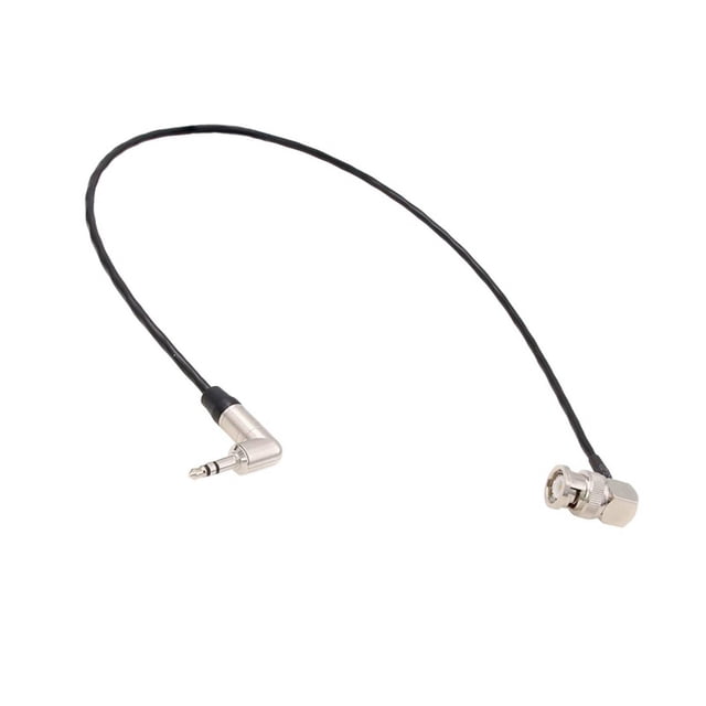 3.5mm TRS to BNC Timecodes Cable for C300/C500/F55/ZoomF8 Camera for Enhances Your Camera Timecodes Capability