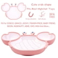 thumbnail image 4 of Toddler Suction Cup Plate - Split plate and bowl for self-feeding training, 4 of 4