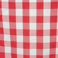 thumbnail image 6 of Efavormart 5 PCS Buffalo Plaid Table Runner | Red / White | Gingham Polyester Checkered Table Runner, 6 of 8