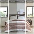 thumbnail image 6 of Cotton Bedding Set 3 Piece Cotton Comforter Set with Chenille Tufting Auburn Full/Queen,Bed In A Bag, 6 of 12