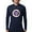Navy, variant on - Pi Sigma Epsilon National Alumni Association Long Sleeve T Shirt - Mens Hooded Shirt