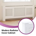 thumbnail image 4 of vidaXL Radiator Cover Radiator Guard for Home Office Heater Cabinet Cover MDF, 4 of 8