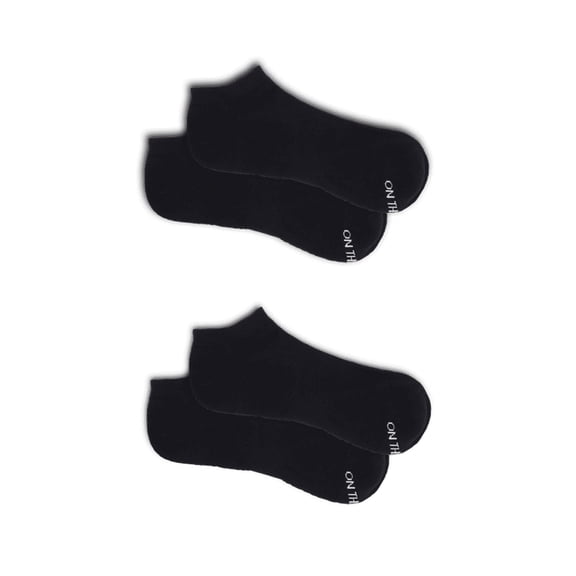 On the Go Men's Performance Socks (2 Pair Pack, Black)