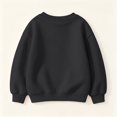 thumbnail image 3 of Abcomgle Girls Long Sleeve Sweatshirt Cute Solid Color Girls Pullover Top Cotton Crewneck Kids Sweaters Girls Casual Fall Clothing for Teen Girls, 3 of 5